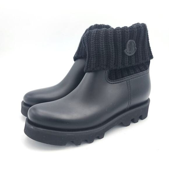 Moncler Ginette Waterproof Rain Boot - Picture 2 of 9